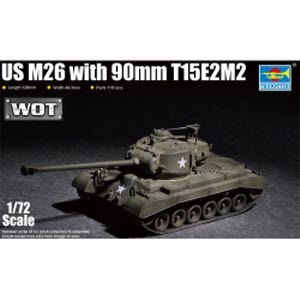 TRU07170 1/72 US M26 with 90mm T15E2M2